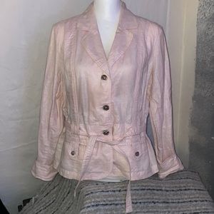 🔴Cold water creek light pink jacket